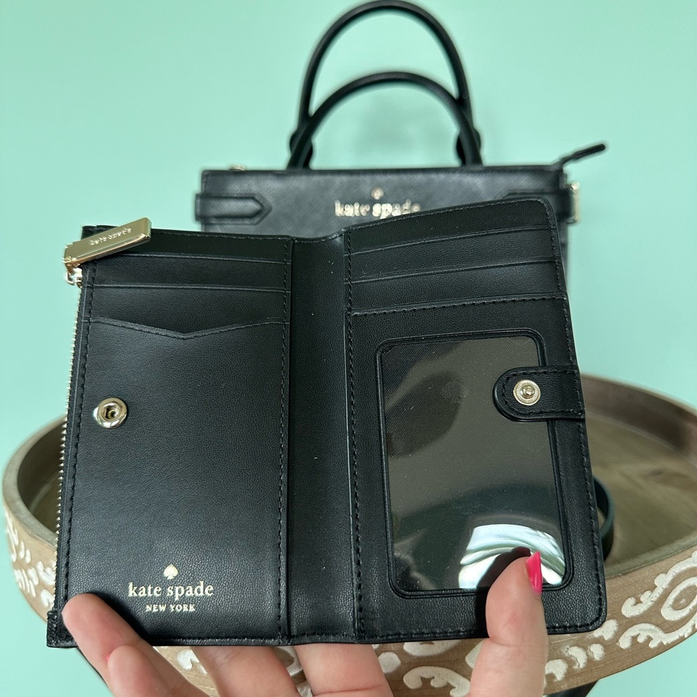 Kate Spade Satchel & NWT Matching Wallet - Picture 12 of 13